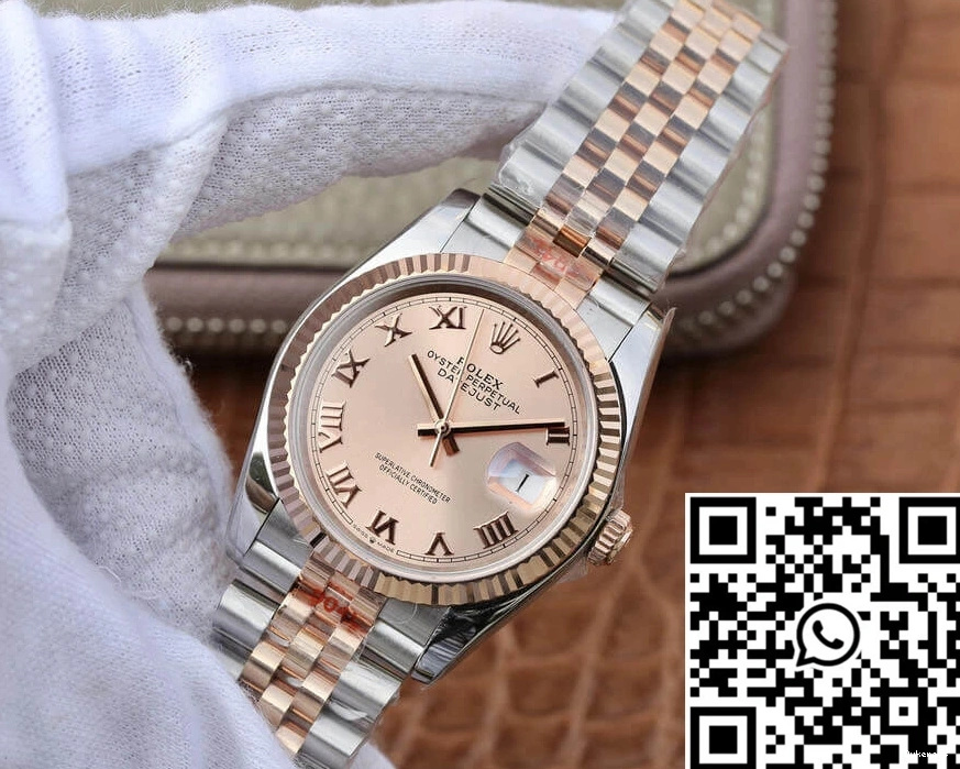 Datejust GM 116231 Modern Factory Rolex Dial 675 Pink 36MM 0731